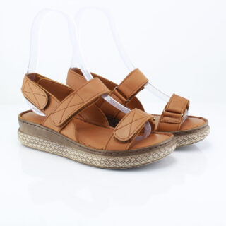 Kadın Sandal 2-61 1076 TABA