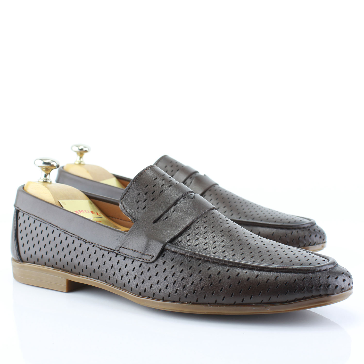 Erkek Casual 4-1 55-LAZER KAHVE
