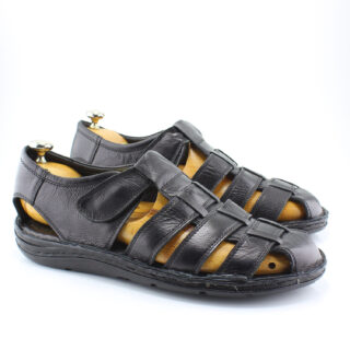 Erkek Sandal 2-44 02-SANDAL SIYAH