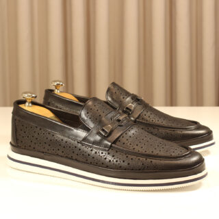 Erkek Casual 1-1 0452-LAZER SIYAH